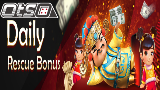 Dear members, Thank you for your support of OtsoBet, we are very proud to introduce to you our latest promotion - Daily Rescue Bonus.