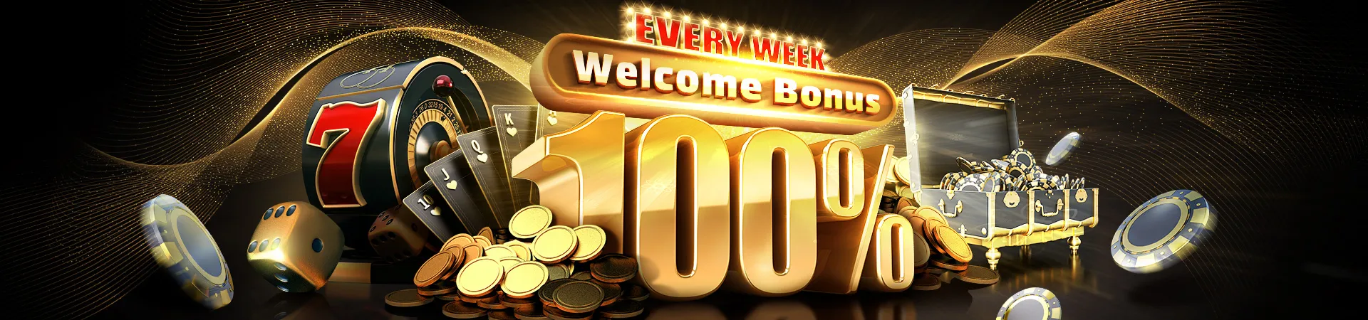 100% SLOT WEEKLY BONUS