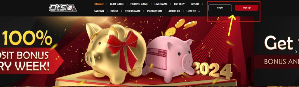 Otsobet Casino Login sa Website