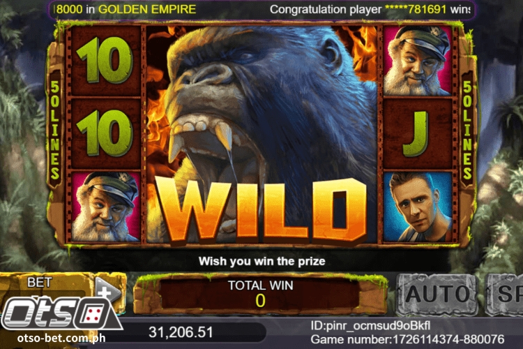 Rich88 King Kong Slot Big Win